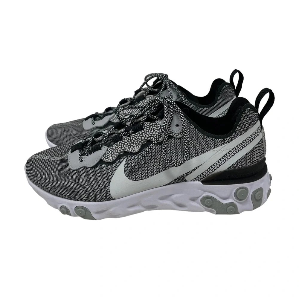 EUC Nike React Element 55 SE Safari Grey Men's 7.5 CD2153-100